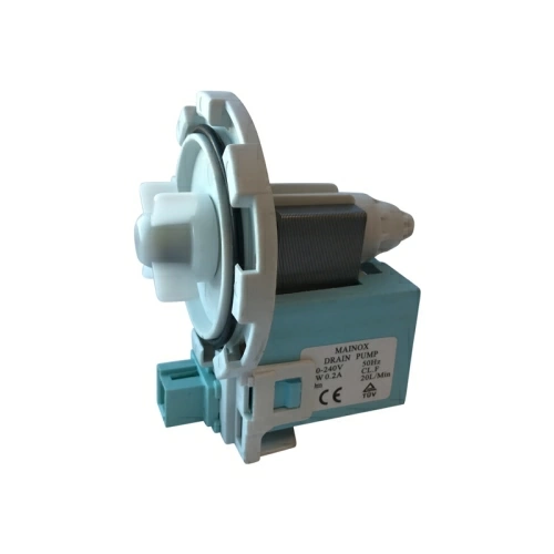 Насос для стиральной машины Mainox 10MA53 30W, 8 защелок, фишка вперед